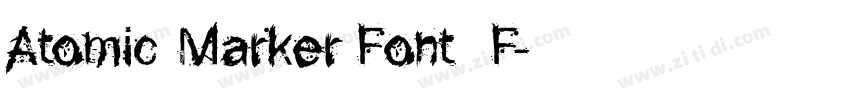 Atomic Marker Font F字体转换